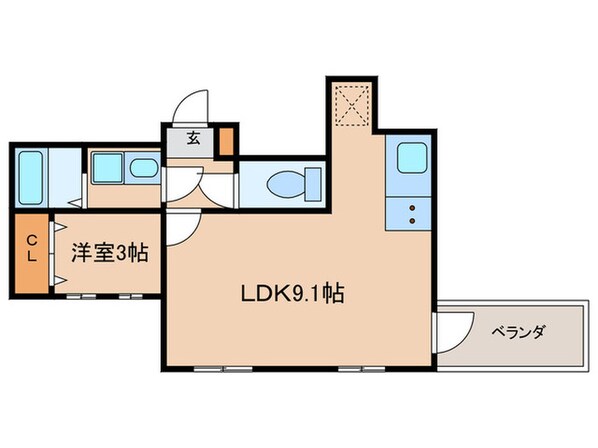 Sol　terraceの物件間取画像